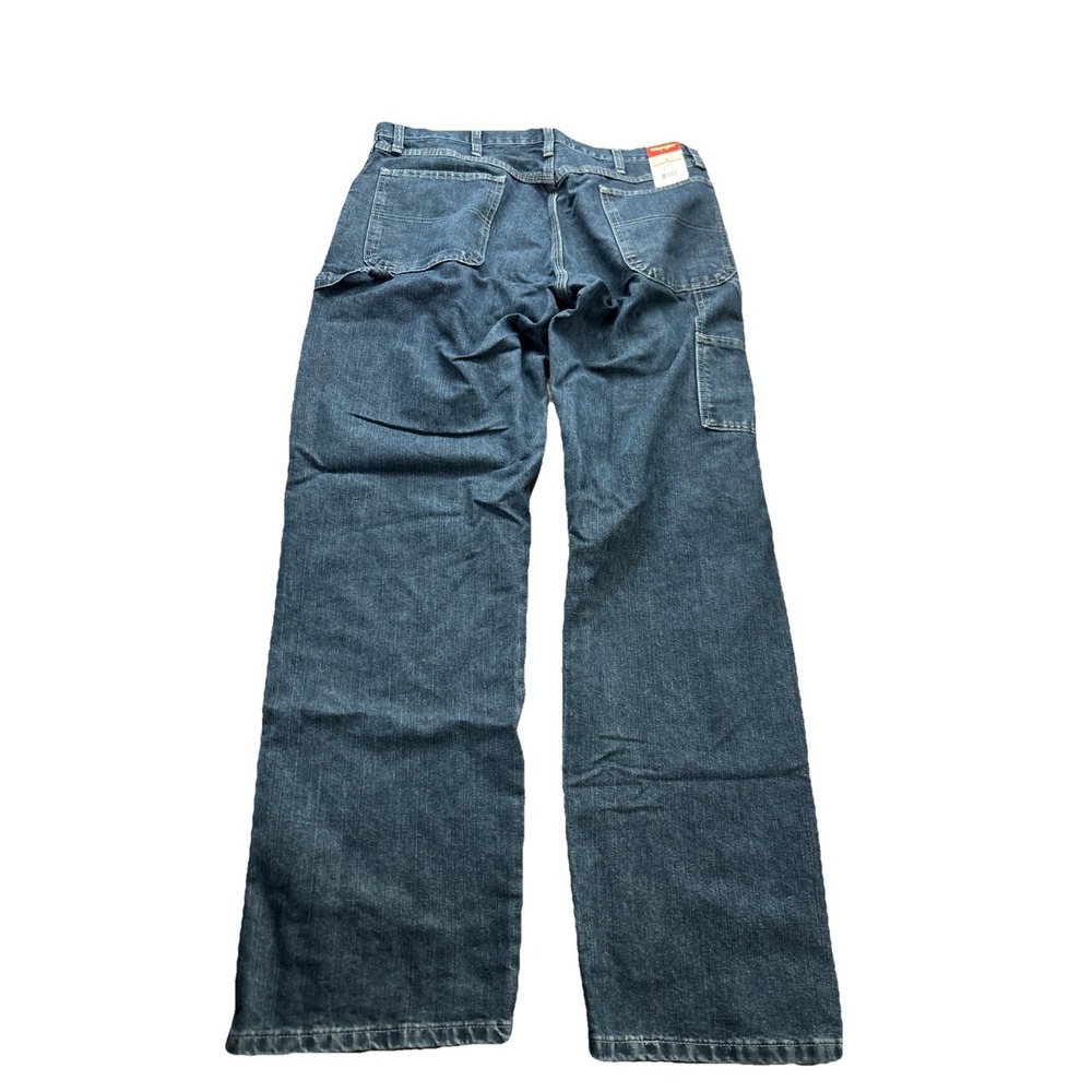 Wrangler authentics mens Carpenter jeans 36x34 Blueโ Denim